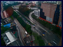 Tianhe's Canton Fair area from our hotel.